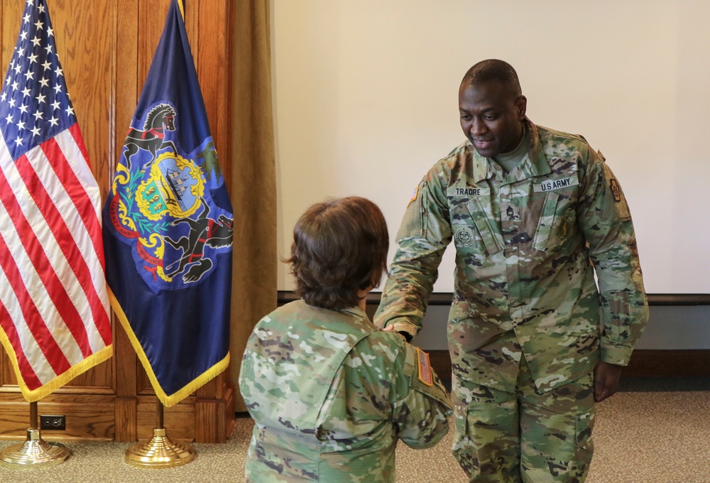 Pa. Army National Guard recruiter recognized for national-level award