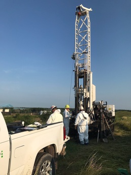 FUSRAP Seaway Site Drilling