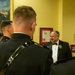 Secretary of the Navy motivates newly commissioned Marine Corps officers at mess night