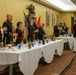 Secretary of the Navy motivates newly commissioned Marine Corps officers at mess night