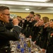 Secretary of the Navy motivates newly commissioned Marine Corps officers at mess night