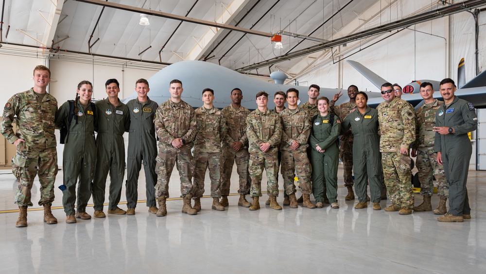 U.S. Air Force Academy cadets visit Cannon, experience operational Air Force