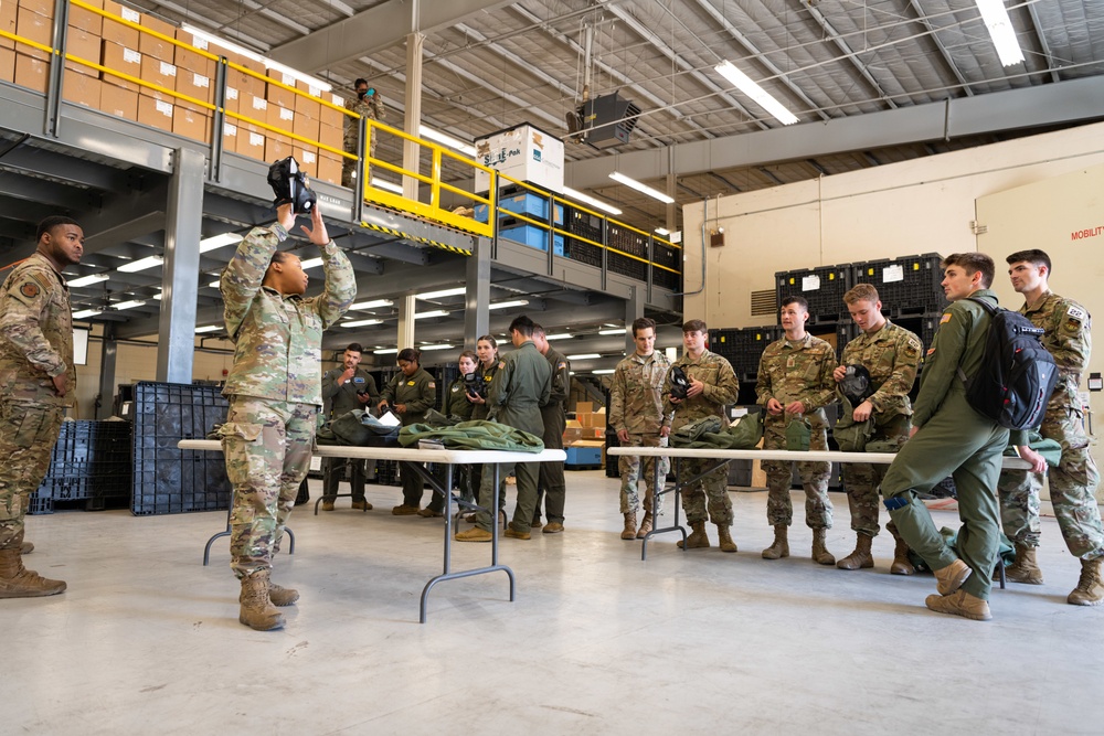 U.S. Air Force Academy cadets visit Cannon, experience operational Air Force