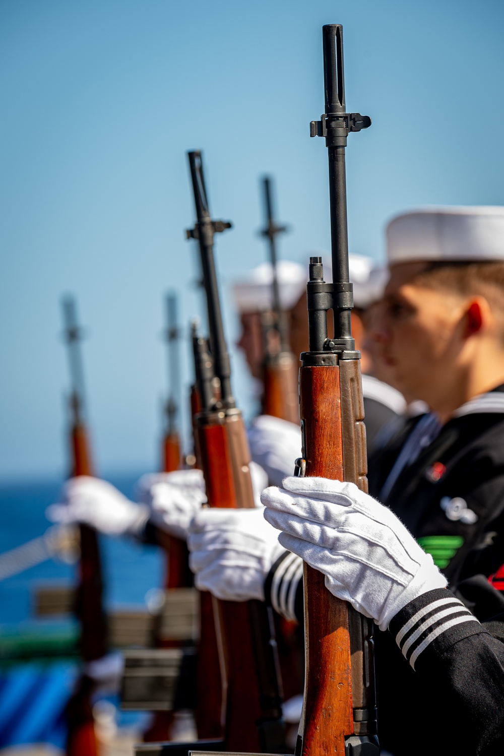 Burial at Sea Aboard USS Carl Vinson (CVN 70)