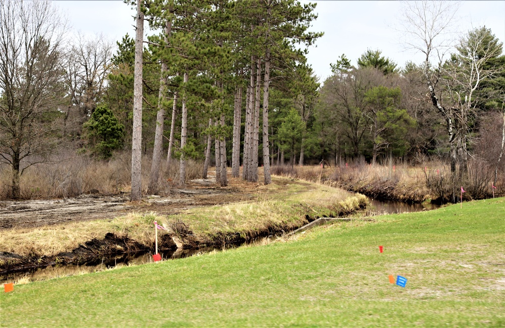 Fort McCoy’s DPW coordinates ditch improvement project