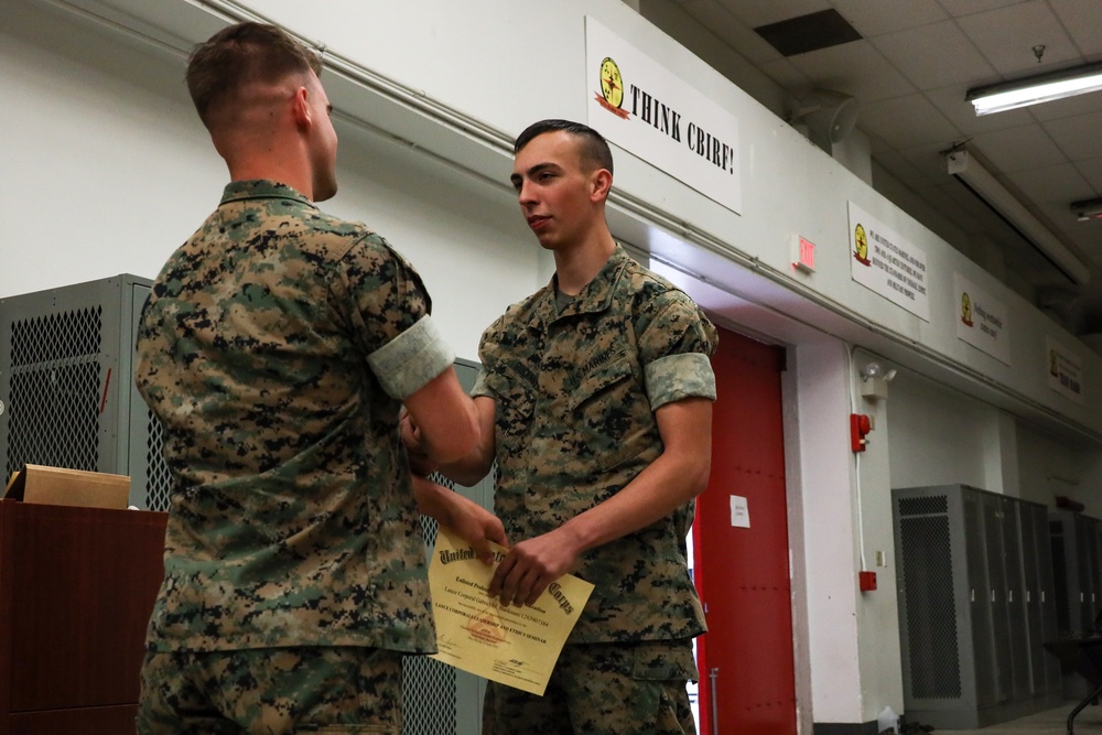 Marines Graduate Lance Corporal Seminar