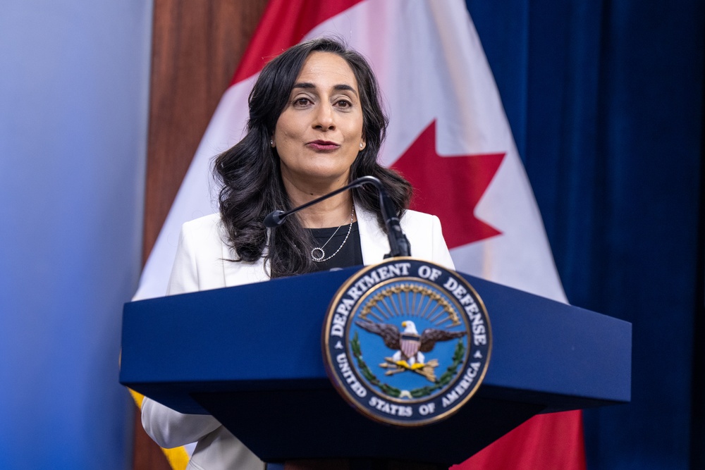 Secretary Austin hosts Canadian Defense Minister Anita Anand