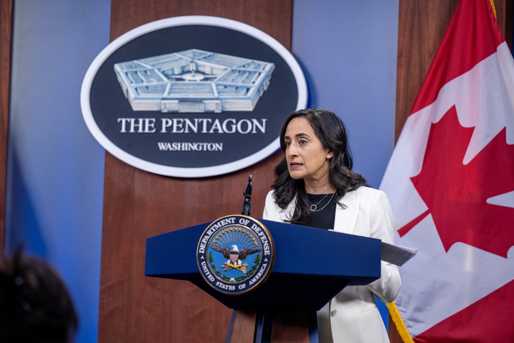 Secretary Austin hosts Canadian Defense Minister Anita Anand