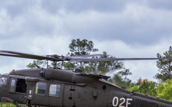 Flight medic training at Fort Rucker Alabama