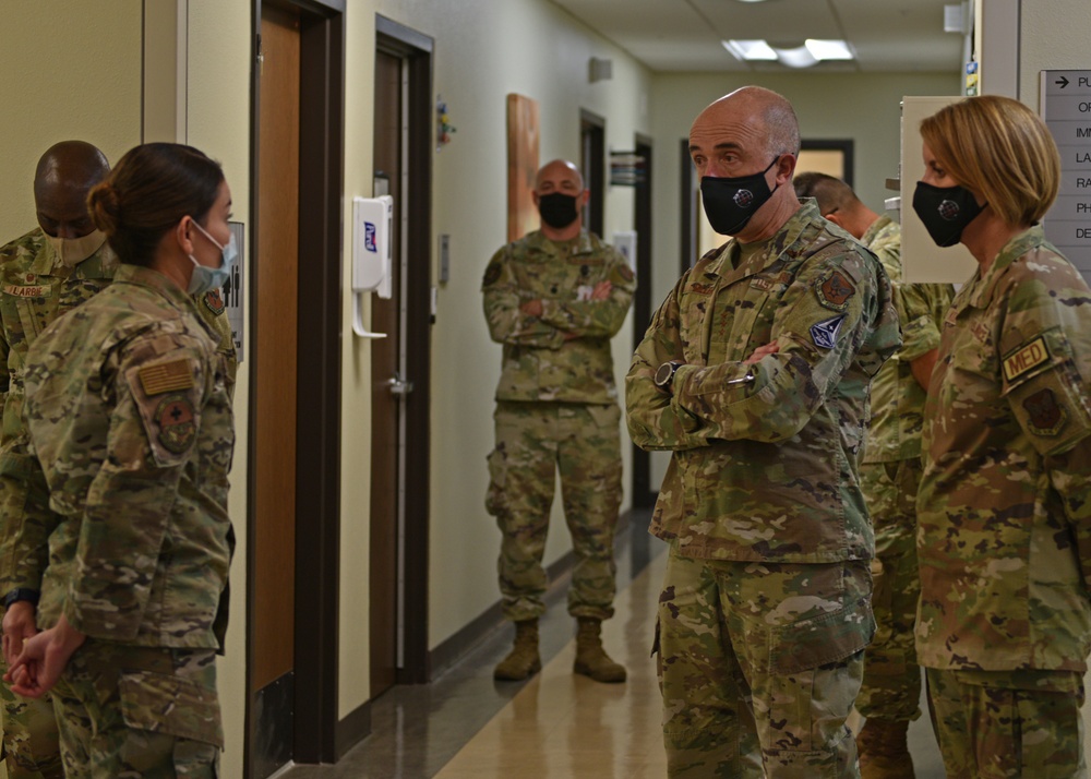 AF Surgeon General tours 17th Medical Group