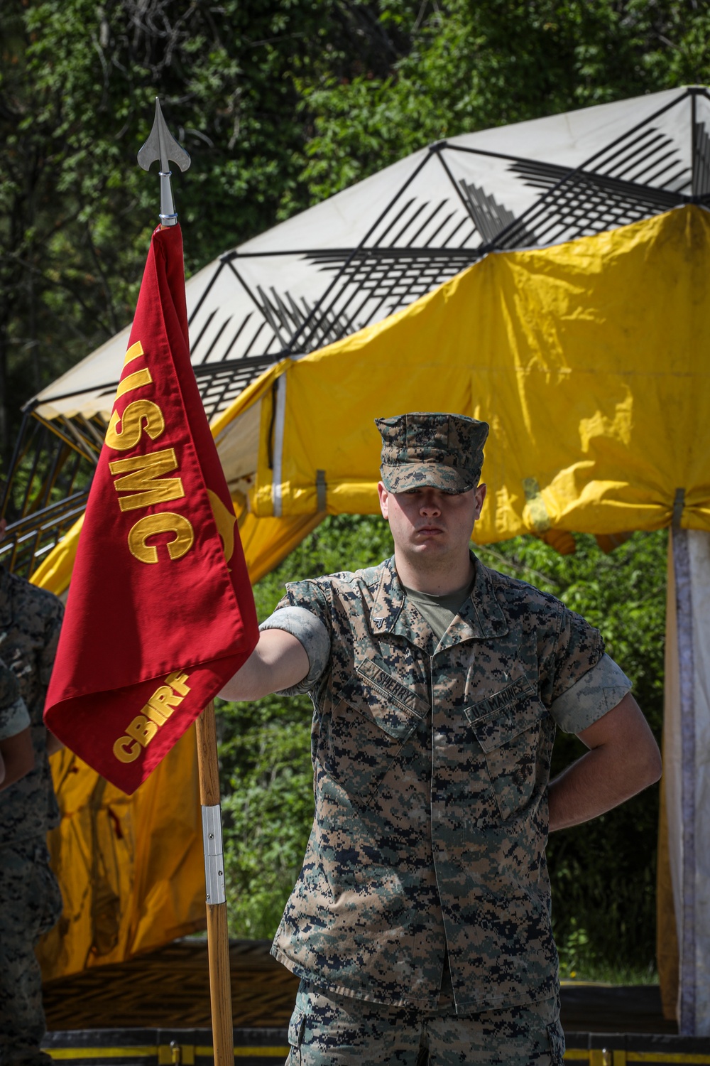 Alpha Company Change of Command Ceremony