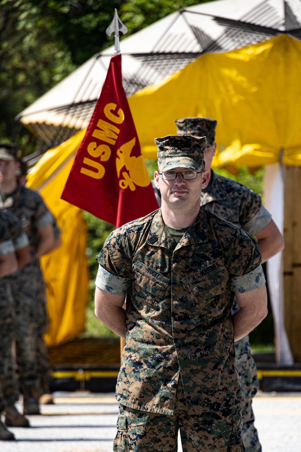 Alpha Company Change of Command Ceremony