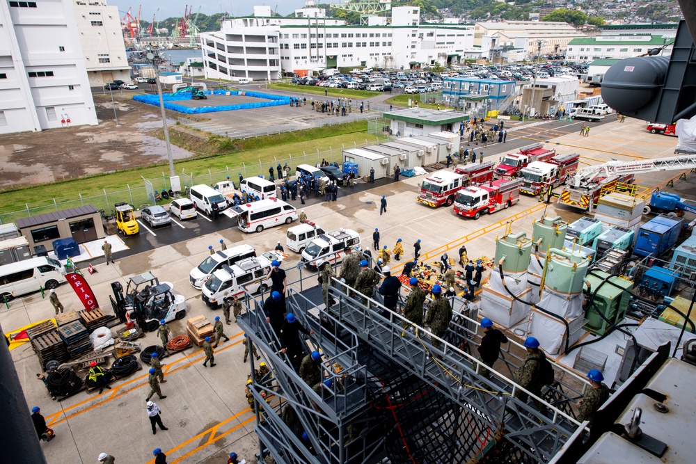 USS America completes 8010 Chapter 13 fire drill