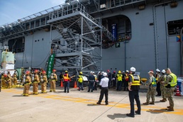 USS America completes 8010 Chapter 13 fire drill