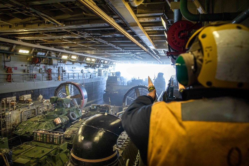 USS Arlington conducts LCAC operations in support of exercise Northern Viking 2022