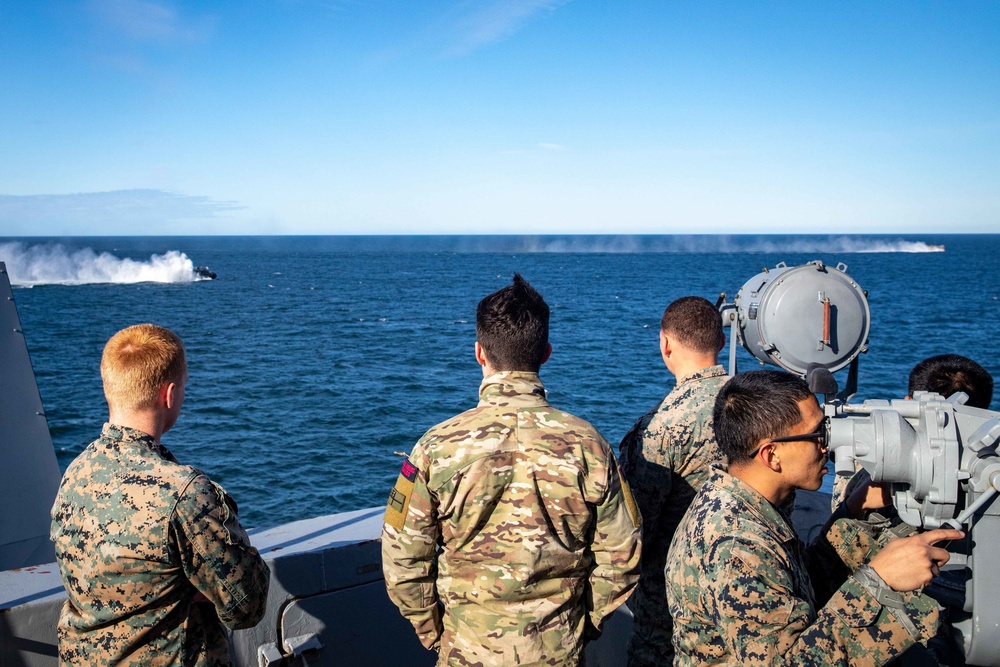 USS Arlington conducts LCAC operations in support of exercise Northern Viking 2022