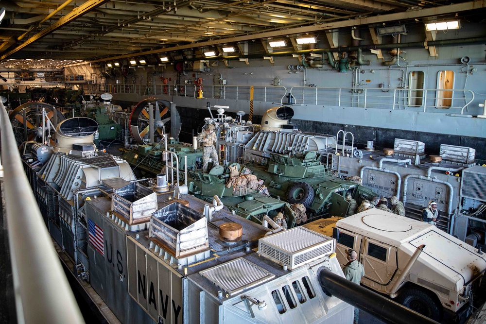 USS Arlington conducts LCAC operations in support of exercise Northern Viking 2022