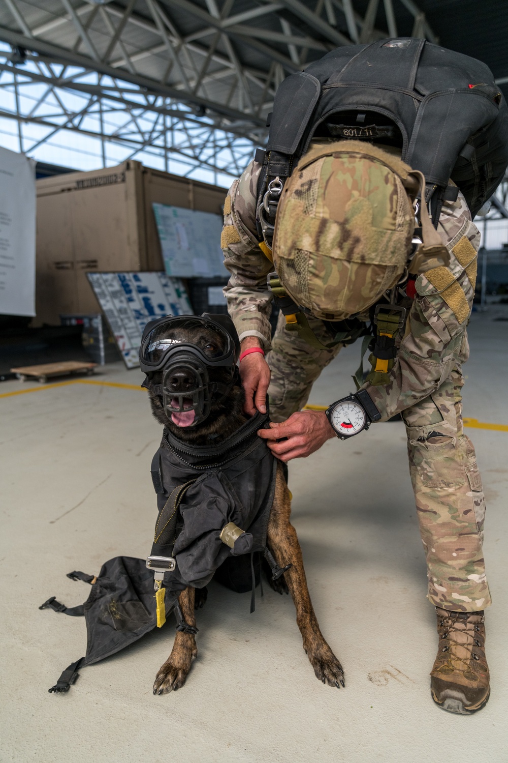 Belgian Paratroopers Sustainment Training on Chièvres AB