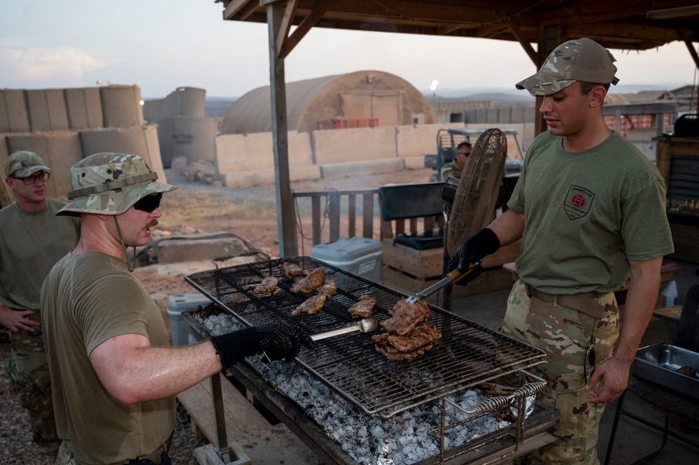 435th AEW and 449 AEG commanders visit Chabelley Airfield