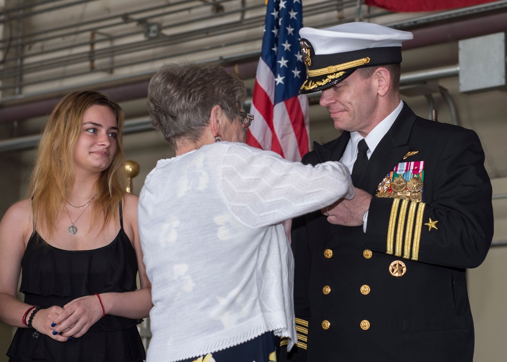 Naval Air Station Sigonella Holds Change of Command Ceremony