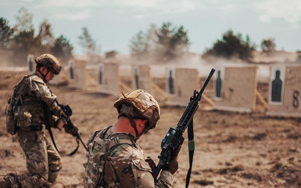 A Co, 1-8th IN conduct CQM Training