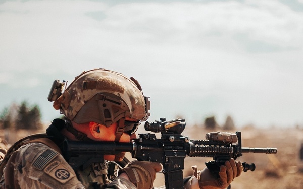 A Co, 1-8th IN conduct CQM Training