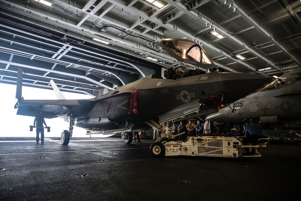 Abraham Lincoln Sailors conduct flight operations