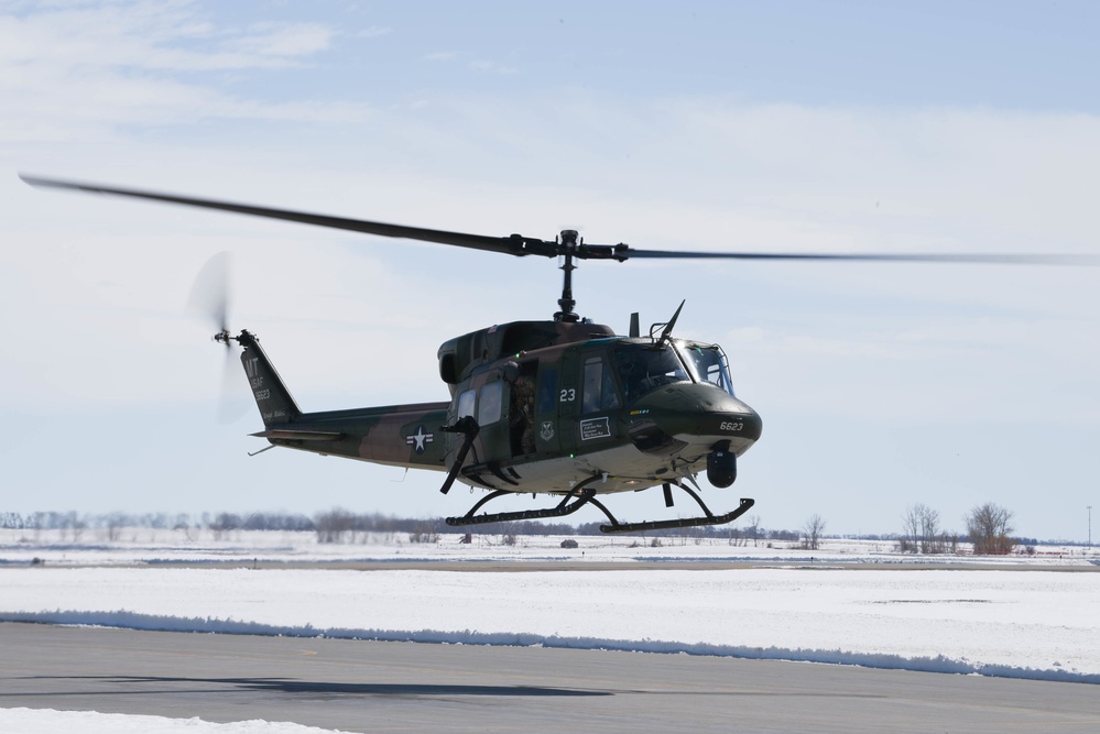 54th Helicopter Squadron Surveys missile field