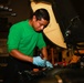 Abraham Lincoln Sailors conduct aircraft maintenance