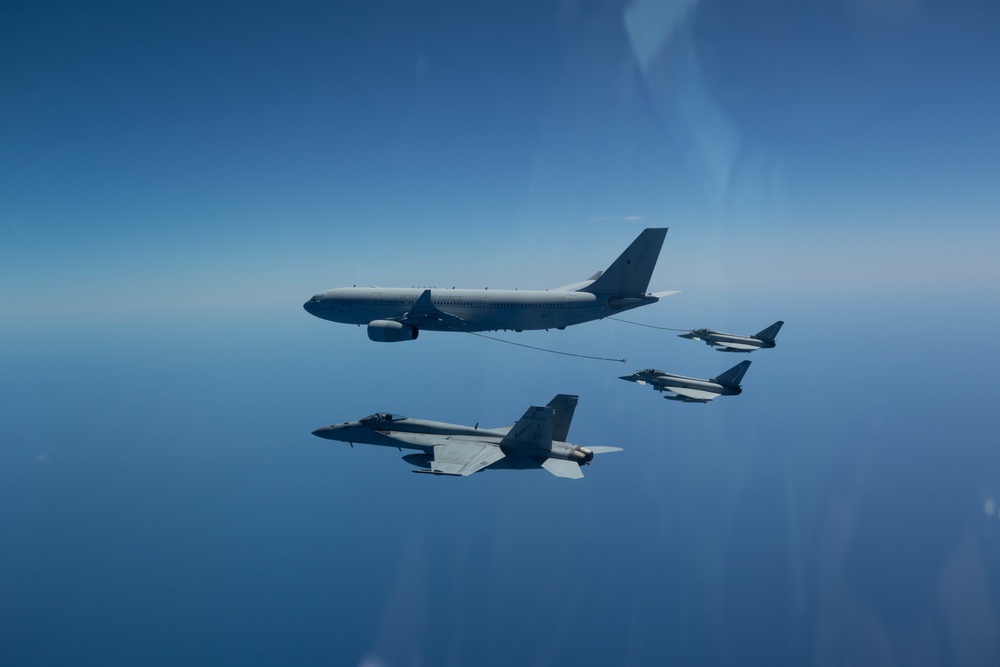 The Harry S. Truman Carrier Strike Group is on a scheduled deployment in the U.S. Sixth Fleet area of operations in support of naval operations to maintain maritime stability and security.