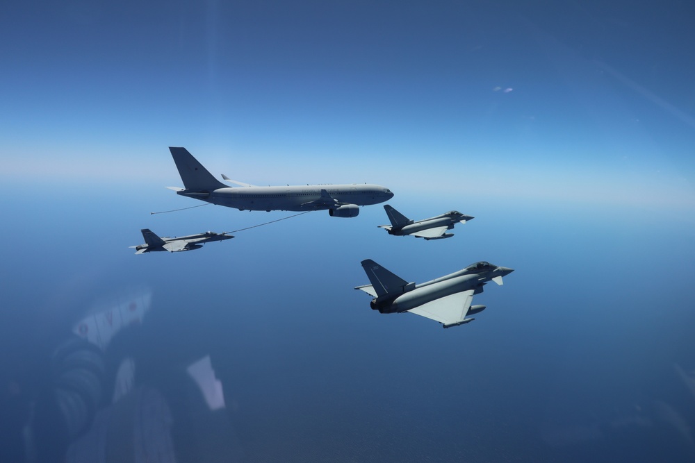 The Harry S. Truman Carrier Strike Group is on a scheduled deployment in the U.S. Sixth Fleet area of operations in support of naval operations to maintain maritime stability and security.