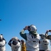 The Harry S. Truman Carrier Strike Group is on a scheduled deployment in the U.S. Sixth Fleet area of operations in support of naval operations to maintain maritime stability and security.