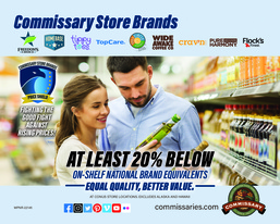 ‘EQUAL QUALITY, BETTER PRICE’: To help counter rising prices, stateside commissaries launch massive Commissary Store Brands Price Shield Event