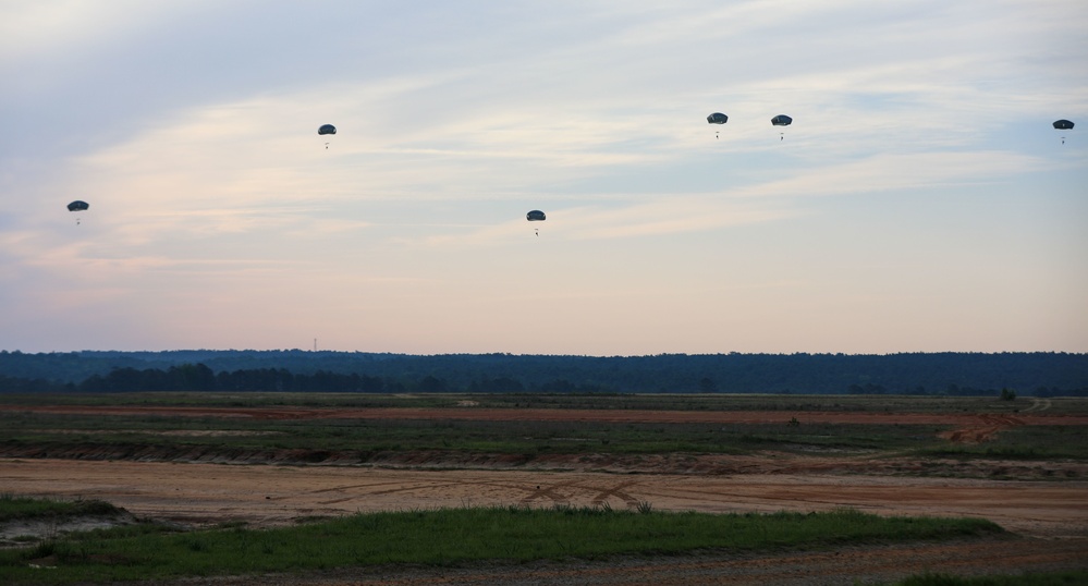 U.S. Army Paratroopers Conduct UH-60 Black Hawk Jump