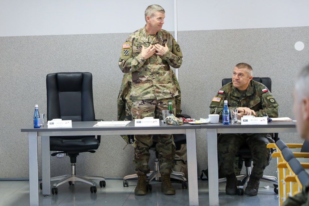 1st Brigade Engineer Battalion Instructs Key Polish Land Forces Leadership