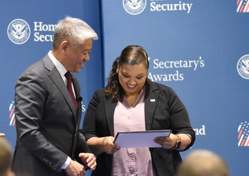U.S. Department of Homeland Security recognizes eight employees at award ceremony in Seattle