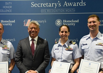 U.S. Department of Homeland Security recognizes eight employees at award ceremony in Seattle