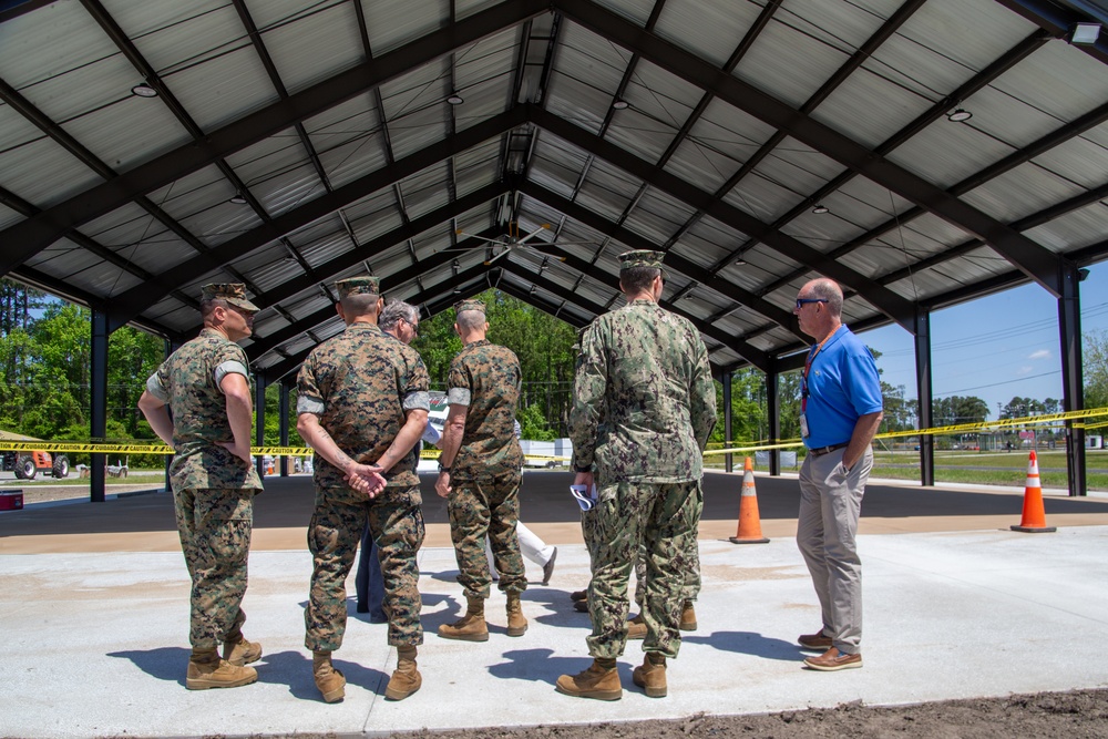 MCIEAST Commanding General visits MCAS Cherry Point