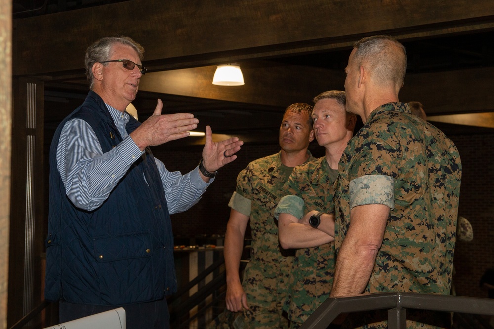 MCIEAST Commanding General visits MCAS Cherry Point