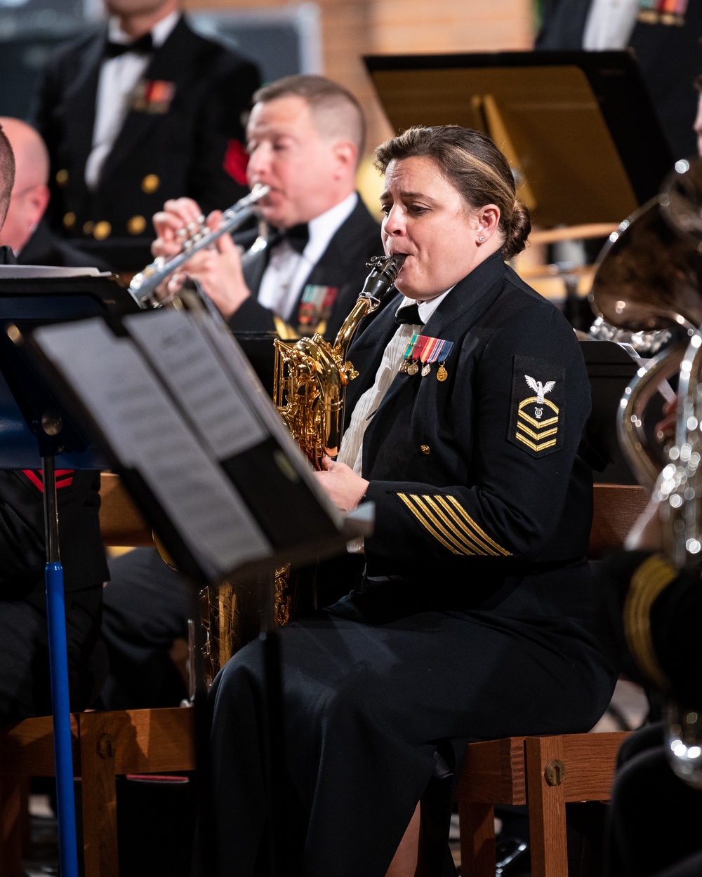 Navy Band visits Valparaiso, Ind.