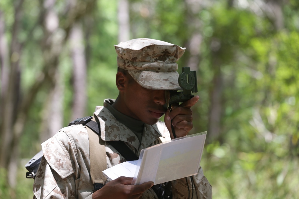 Alpha Company Land Navigation