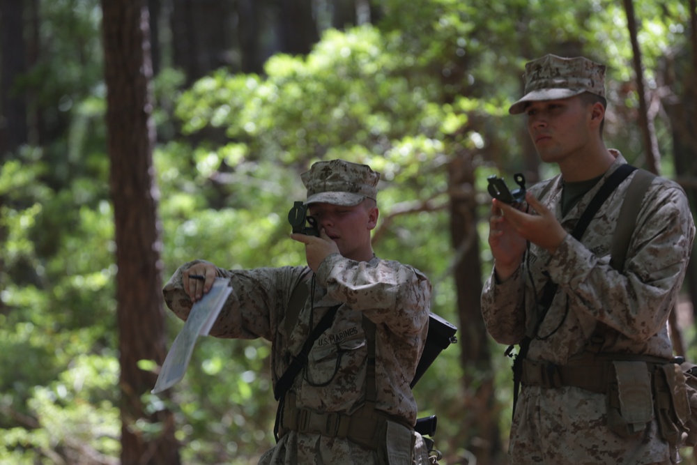 Alpha Company Land Navigation