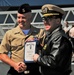 Naval Museum hosts a reenlistment ceremony