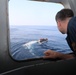 Abraham Lincoln mans the starboard boat deck