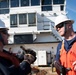 Master Chief Petty Officer of Coast Guard Reserve Visits USCGC William Tate