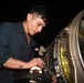 Abraham Lincoln Sailors run an engine test