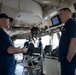 Master Chief Petty Officer of Coast Guard Reserve Visits USCGC William Tate