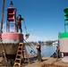 USCGC William Tate Works on Buoys on Delaware River