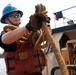 USCGC William Tate Works on Buoys on Delaware River