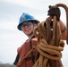 USCGC William Tate Works on Buoys on Delaware River